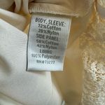 LC Lauren Conrad Cream Cap Sleeve Short Lightweight A-Line Lace Dress Size 8 Photo 6