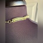 Vintage gold chain link diamanté choker necklace Photo 4