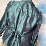 Elliot Lauren taffeta jacket Blue Size 6 Photo 4