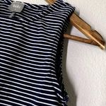 Bobi Los Angeles Cotton Striped Skirt and Top Set Womens Sz S Beachy Crop Top Photo 3