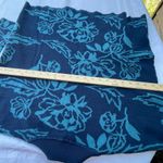 Cyrus  size L mock turtleneck floral print sweater. Photo 2