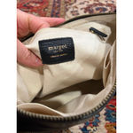 Margot New York Black Leather Shoulder Bag Zip Top Hobo Purse Photo 10