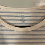 Brandy Melville Striped Blue and White Tee Photo 1