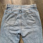 Joie  Charan Raw Hem High Rise Straight Jeans Light Wash Size 26 Photo 8