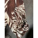 Jones New York Zebra Print Button-Up Shirt - Bold Safari Style B71 Photo 3