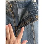 The Limited  Medium Wash denim pencil skirt, size‎ 4, princess seams midi length Photo 3