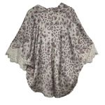 Victoria's Secret White Floral Paisley Kimono with Lace Sleeves XS/S Photo 7
