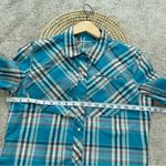 Simms Women’s Snap Button Down Shirt Longsleeve Outdoor Fishing UPF 50+ Blue M Size M Photo 11