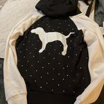 PINK - Victoria's Secret PINK Victoria’s Secret Hoodie Sweater With A Big Dog Logo In The Back Photo 2