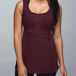 Lululemon Bordeaux Drama Burgundy Purple Wrappers Delight Workout Tank Top Photo 0
