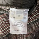 Bianca Saunders Glitz Metallic Striped Knit Pull On Pants Size Medium NWOT Red Photo 9