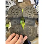 Coach  Leah CB990 Black Leather Loafers Lug Sole Women's Size 9B Photo 6