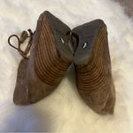 Dr. Scholls  women suede ankle Boots sz 9 with tassels Photo 4