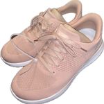 NWOT Kizik Lima Mesh Knit Hands Free Sneakers Pink 8.5 EE Extra Wide Slip On Tan Photo 0