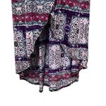 Bobbie Brooks Womens 3X Tank Maxi Dress Black Blue Hi Low Ruffle Front Stretch Size undefined Photo 3