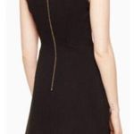 Kate Spade black sleeveless rear gold zipper A-line dress size 2 Photo 1