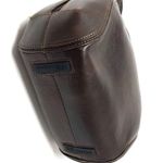 Kenneth Cole brown leather bowler bag Photo 4