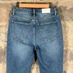 Pistola  High Rise Distressed‎ Raw Hem Straight Jeans Women’s 28 Blue Casual Photo 5