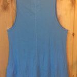 Superdry  Orange Sewn Basics Sky Blue Hi-Low Muscle Tank Top NWOT S Photo 1