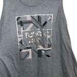 Xersion Tank Top Sleeveless Tie Gray Athleisure Activewear Tough Girl L Photo 1