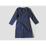 J.Crew NWT Tall Jet-Set Geo Shift in Purple Black Multi Side Zip Dress 2T 2 $138 Photo 4