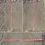 Abound  Boxy High Low Hem Oversized Pocket V-Neck Tshirt Heather Gray M Photo 6