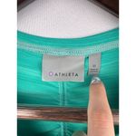 Athleta Women’s  Medium Teal Short Sleeve Athletic Shirt with Back Pocket Photo 5