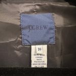 J.Crew Women's Navy Blue Pinstripe Wool Blazer Suit Jacket Size 10 Photo 1