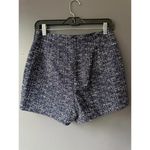 EXPRESS Women's Dress Shorts Navy Tweed Photo 1