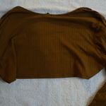 Rue 21 Brown Cropped Sleeves/ Cropped Cardigan  Photo 2