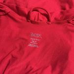 Gilligan OMalley Red Lace Trim Robe Kimono Sleepwear Womens XS TP P Photo 2