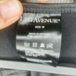 Leg Avenue  medium black slick cat suit once piece outfit costume Halloween Photo 2