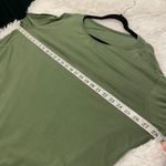 Lululemon  Back in Action Long Sleeve Dress in Green Twill Size 10 Photo 3