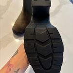 Marc Fisher Chelsea Suede Green Ankle Boots Photo 1