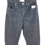 ZARA The Panelled Slim High Rise Slim Fit 4-Pocket Jeans Black Denim Size US 2 Photo 4