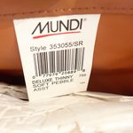 Mundi Vintage  Sears Real Leather Brown Money Bag Wristlet Grab Clutch Pouch Photo 2
