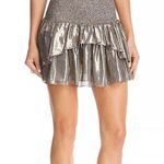 Ramy Brook  Eva Metallic Mini Skirt Photo 2