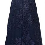 La Femme 28053 Floral Embroidered Mesh A- Line Gown 8 Photo 1