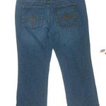 Ruff Hewn  8 32 Medium Dark Wash Capri Jeans Plus Photo 1