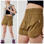 Free People FP Movement The Way Home Athletic Short, Olive Army Green sz. M Brown Size M Photo 11