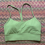 Lululemon  LONG LINE FLOW Y NULU BRA BRONZE GREEN Photo 0