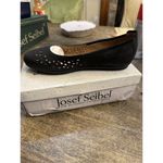 Josef Seibel Pippa Ballet Flat Womens Shoes Size EU 40 US 9 Die Cut Black Photo 3
