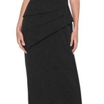 XScape Jovie Off Shoulder Long Scuba Crepe Gown - Style 4748X Photo 0