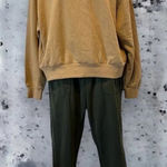 Reflex Fleece Henley Sweatshirt Tan size‎ small Photo 0