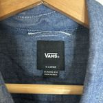 Vans  ladies button up denim short sleeve top size XL Photo 4