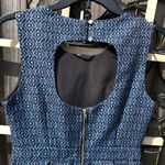 Forever 21  Sleeveless Cut-out Pleated Party Dress / Sz S / Blue Photo 5