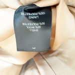 Escalier Women's Tan Hooded Toggle Wool Blend Coat S Photo 5