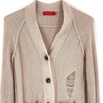 N: PHILANTHROPY Milan Distressed Button Front Cardigan Photo 3