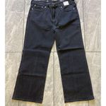 J.Crew NWT Flawed ‘96 High Rise Cropped Kick out Jeans Straight Leg Black 32 Photo 1