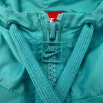 Nike  Sportswear Women Windrunner Hooded Jacket Turquoise/Black Small 545908-412‎ Photo 5